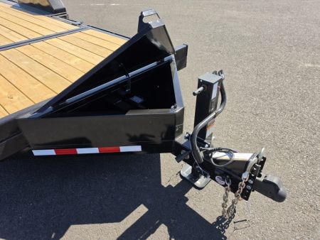 New 2025 Midsota 7x22 Split Tilt HD Equipment Trailer 17.6K GVWR