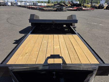 New 2025 Midsota 7x22 Split Tilt HD Equipment Trailer 17.6K GVWR