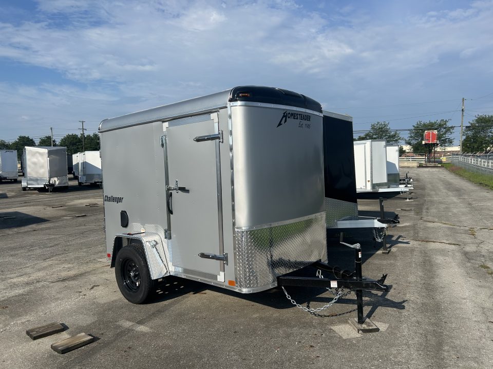 New 2027 Homesteader Trailer 5 X 8 FT ENCLOSED CHALLENGER CARGO TRAILER SWING DOOR