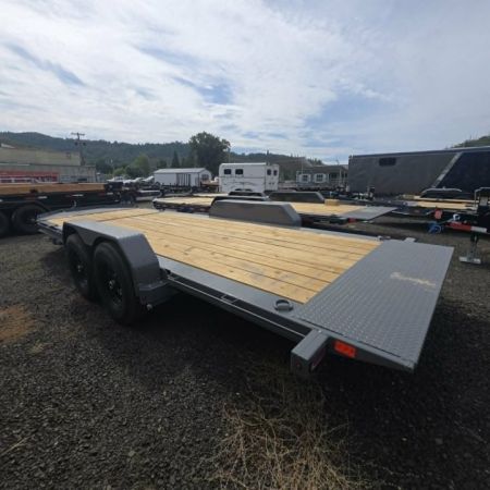 New SALE! EQUIPMENT 2026 Diamond C Trailers HDT207 82X20 15500 GVWR SPLIT-TILT TRAILER CEMENT GRAY