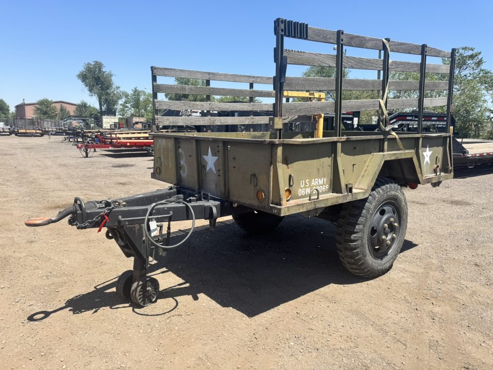 Used 2012 HMDE off road trailer