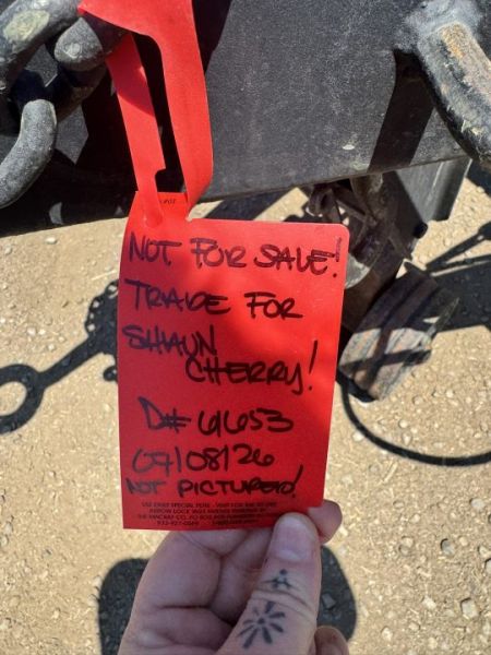 Used 2012 HMDE off road trailer