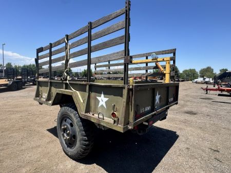 Used 2012 HMDE off road trailer