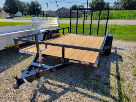 New 2026 Sure-Trac 7x12 Tube Top 3K Utility Trailer