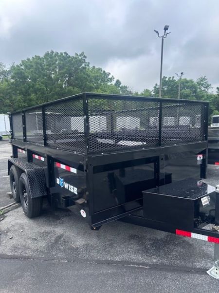 New BWISE DT12 7x12 12K Tandem Axle