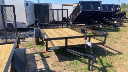 New 2026 P & T Trailers 6.5x12 Utility Trailer