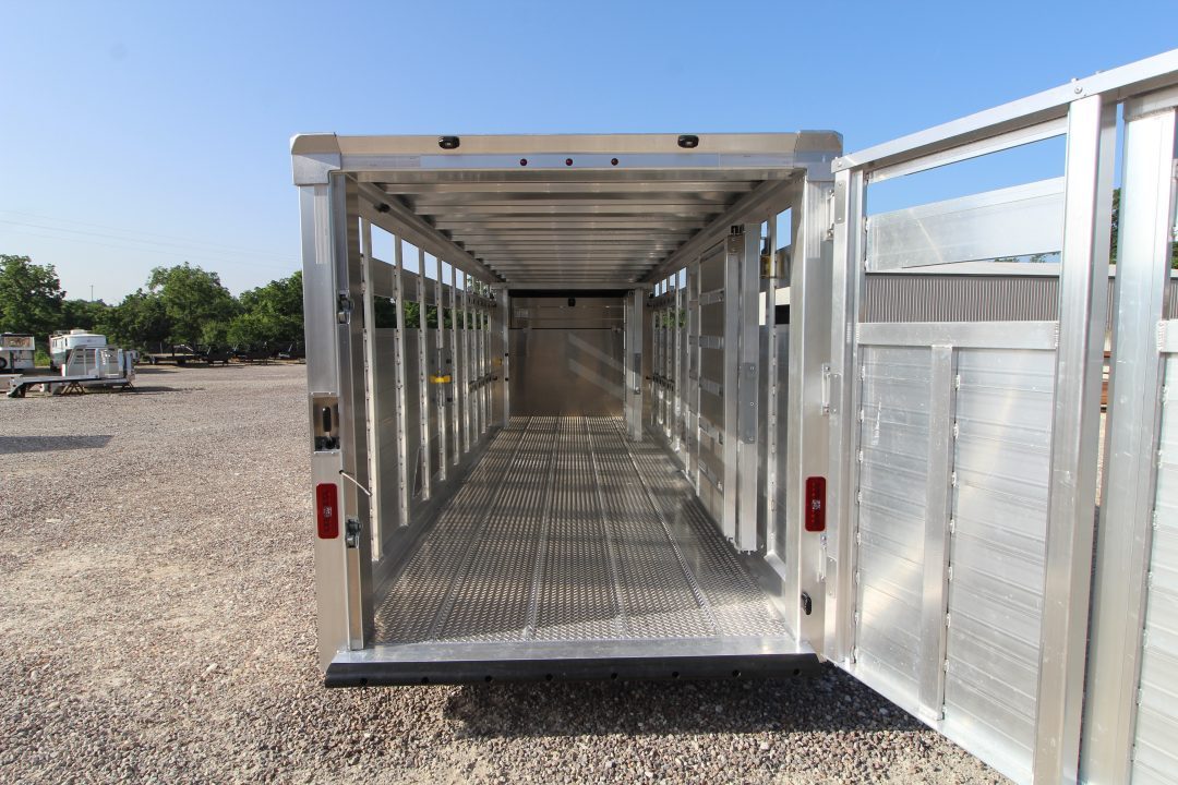 New 2027 EBY Trailers 24' MAVERICK Stock / Stock Combo Trailer