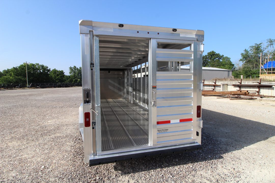 New 2027 EBY Trailers 24' MAVERICK Stock / Stock Combo Trailer