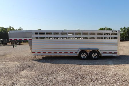 New 2027 EBY Trailers 24' MAVERICK Stock / Stock Combo Trailer