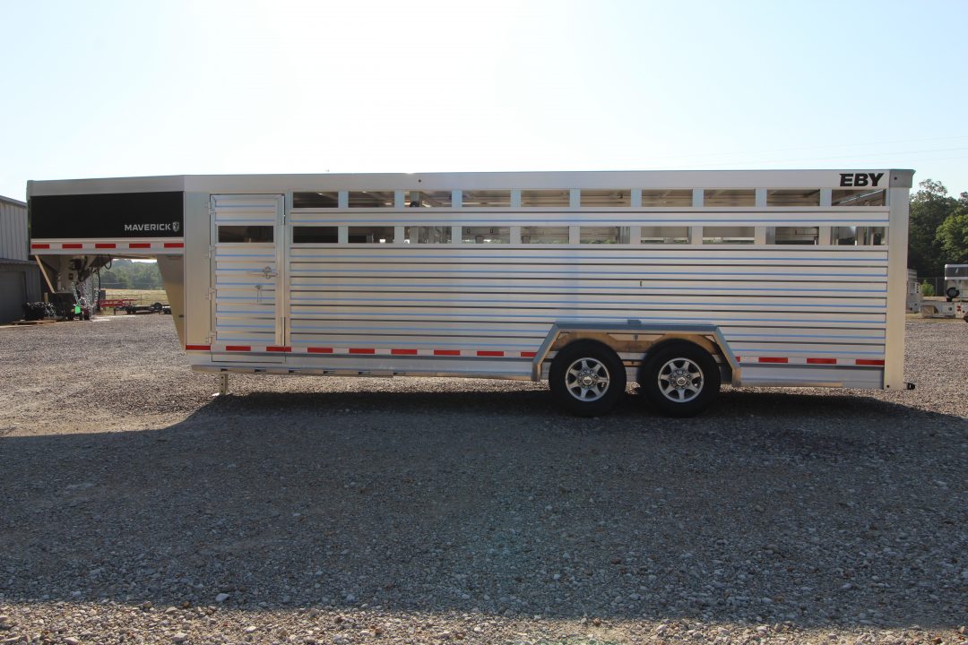 New 2027 EBY Trailers 24' MAVERICK Stock / Stock Combo Trailer