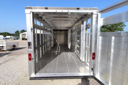 New 2027 EBY Trailers 24' MAVERICK Stock / Stock Combo Trailer