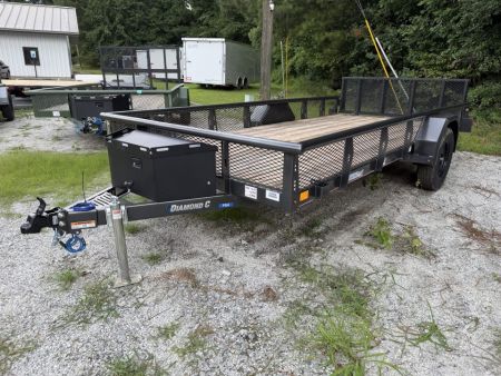 New Diamond C 77 x14' Utility, Bi-Fold Tailgate, PSA 135