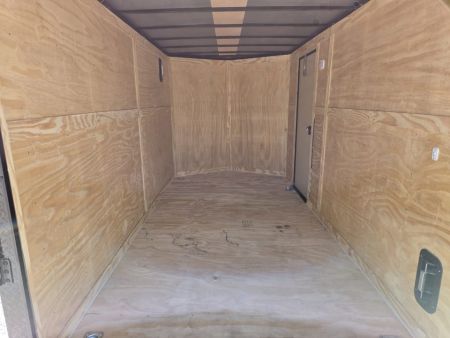 New 2027 Rock Solid 7X14 TANDEM 7K CARGO W/SPOILER KIT LOAD LIGHTS ALUMINUM WHEELS & SCREWLESS 080 EXTERIOR