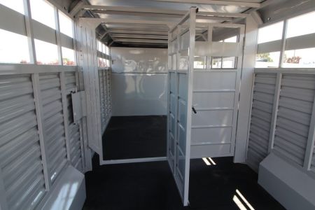 New 2027 Trails West Hotshot 7'6" x 20' Stock / Stock Combo Trailer