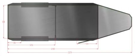 New 2027 Trails West Hotshot 7'6" x 20' Stock / Stock Combo Trailer