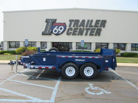 New 2026 Air Tow 3D-12 Telescopic Dump Trailer 15K / Spare Tire