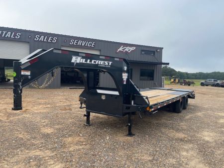 New 2026 Hillcrest Trailers 229205SGMR Flatbed Trailer