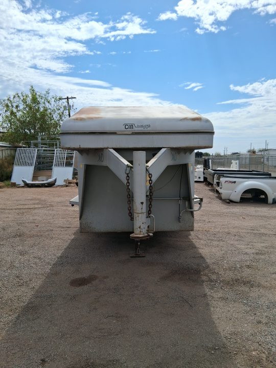 Used 1998 CM Trailers BRUSH BUSTER MT 12' Stock / Stock Combo Trailer