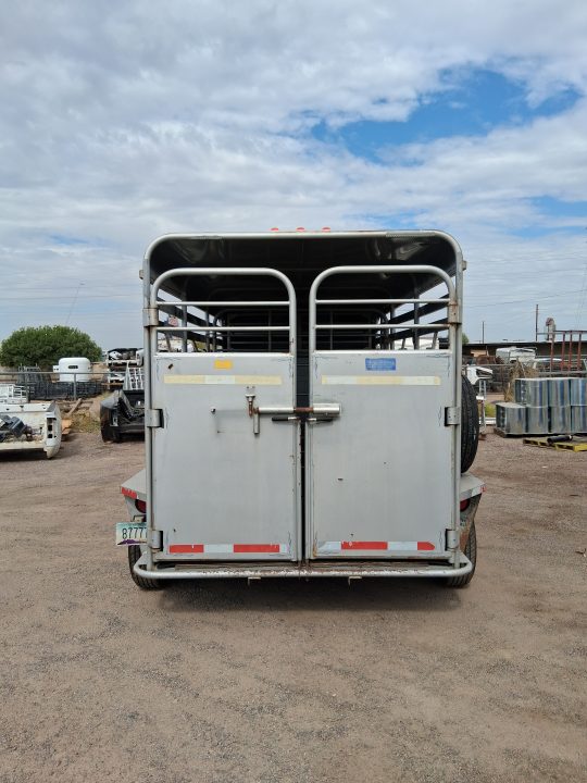 Used 1998 CM Trailers BRUSH BUSTER MT 12' Stock / Stock Combo Trailer