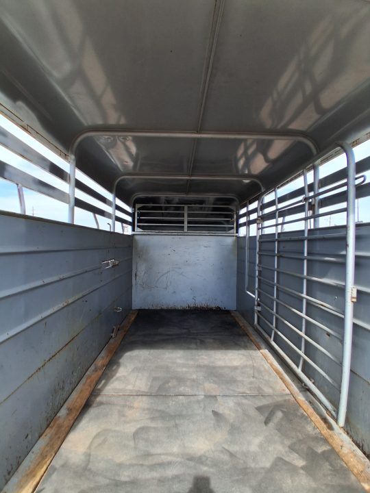 Used 1998 CM Trailers BRUSH BUSTER MT 12' Stock / Stock Combo Trailer