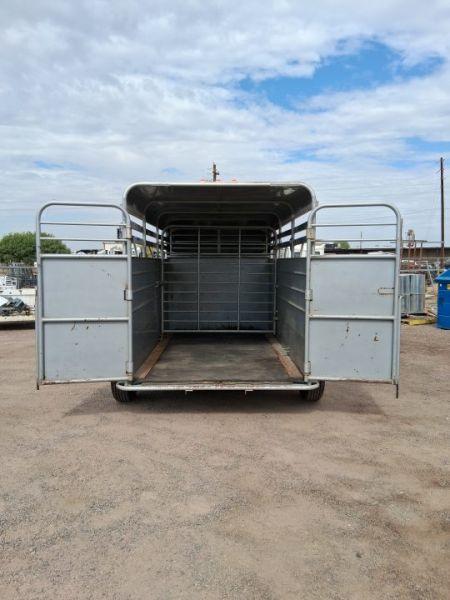 Used 1998 CM Trailers BRUSH BUSTER MT 12' Stock / Stock Combo Trailer