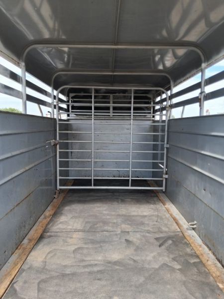 Used 1998 CM Trailers BRUSH BUSTER MT 12' Stock / Stock Combo Trailer