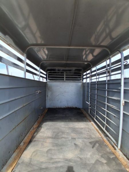 Used 1998 CM Trailers BRUSH BUSTER MT 12' Stock / Stock Combo Trailer