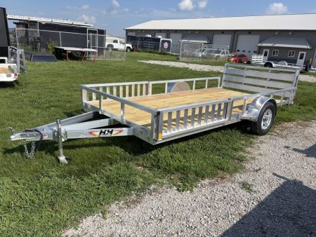 New 2026 H&H Trailers 82x14 Aluminum ATV Utility