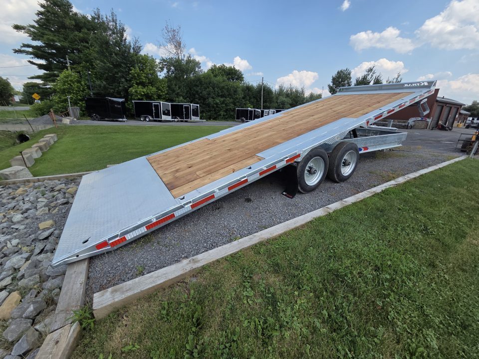 New 2027 K-Trail 24' 10 Ton Hydraulic Tilt Trailer