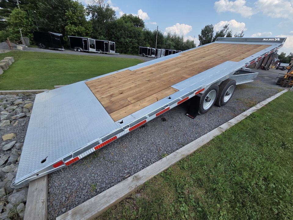 New 2027 K-Trail 24' 10 Ton Hydraulic Tilt Trailer