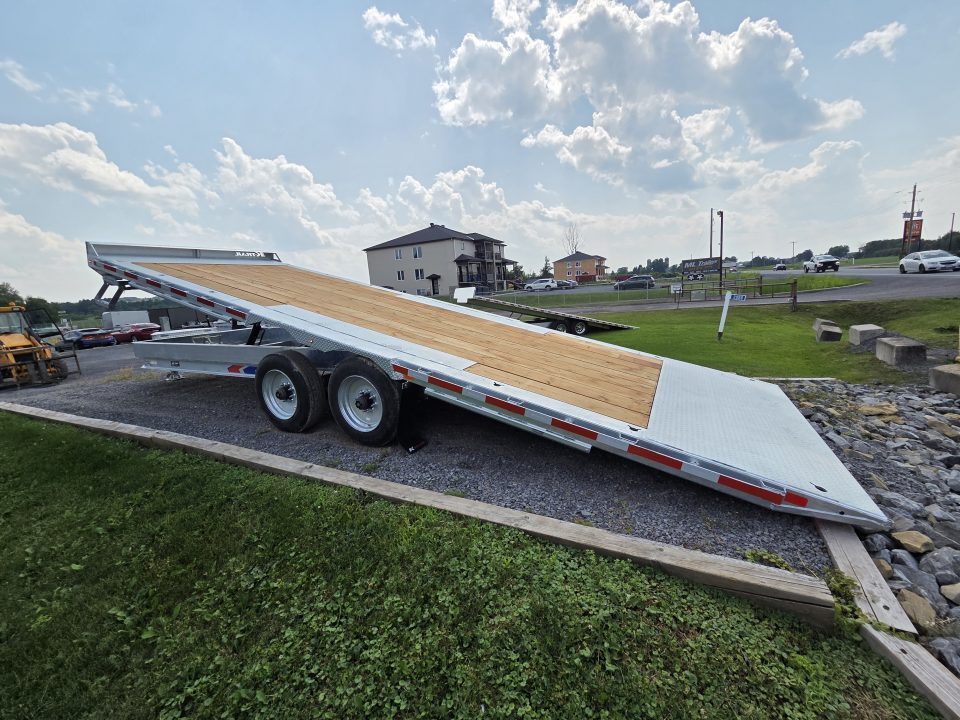 New 2027 K-Trail 24' 10 Ton Hydraulic Tilt Trailer