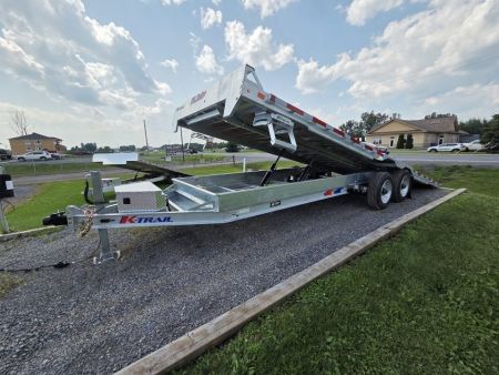 New 2027 K-Trail 24' 10 Ton Hydraulic Tilt Trailer
