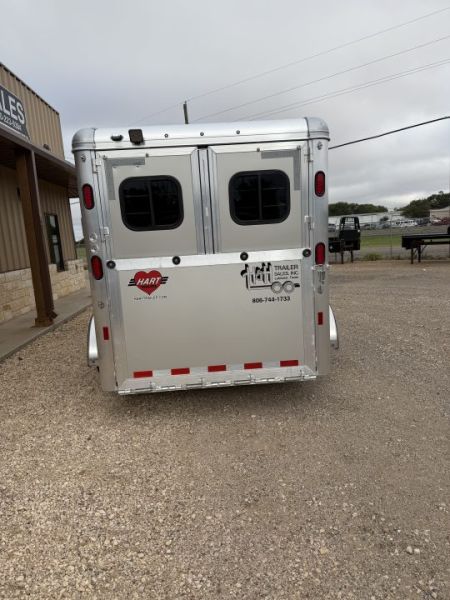 New 2026 Hart Trailer LOW PRO EXPO 6 PEN Stock / Stock Combo Trailer