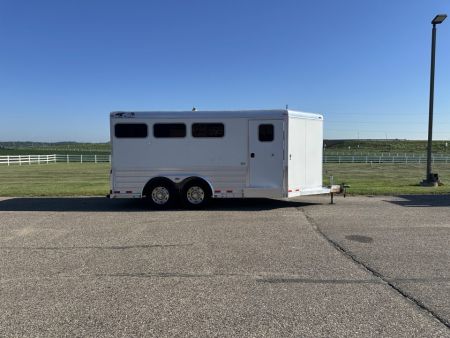 Used 2008 4-Star Trailers 3H BP Horse Trailer