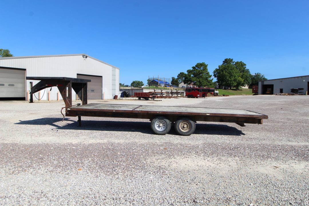 Used 1995 Other HOG WILD 25' GOOSNECK Flatbed Trailer