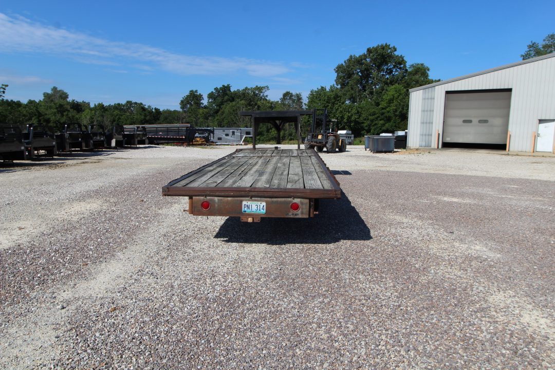 Used 1995 Other HOG WILD 25' GOOSNECK Flatbed Trailer