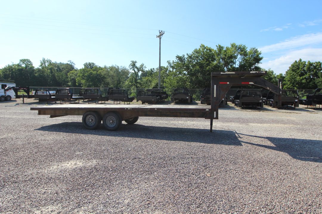 Used 1995 Other HOG WILD 25' GOOSNECK Flatbed Trailer
