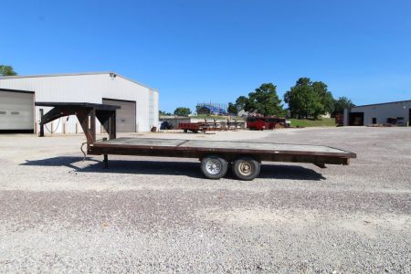 Used 1995 Other HOG WILD 25' GOOSNECK Flatbed Trailer