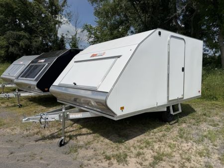 New 2026 ALCOM 101X12 HYBRID Snowmobile Trailer
