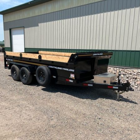 New 2026 16' Southland SL716-14K Dump Trailer
