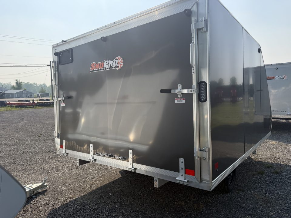 New 2026 ALCOM 101X12 HYBRID Snowmobile Trailer