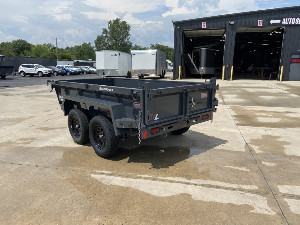 New Lamar 60"X10' Mini Dump Trailer 7K