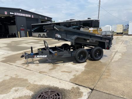 New Lamar 60"X10' Mini Dump Trailer 7K