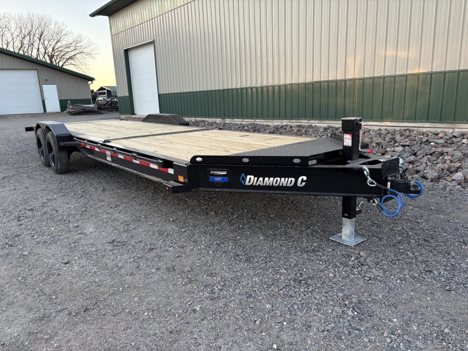 New 2026 24' 20K Diamond C Trailers Tilt - HDT210 Tilt Trailer
