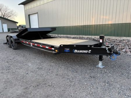 New 2026 24' 20K Diamond C Trailers Tilt - HDT210 Tilt Trailer
