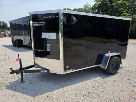 New 2026 Cross Trailers 5X10 RAMP DOOR 080 EXTERIOR MOTORCYCLE ATV HAULER 5 X 10 Cargo / Enclosed Trailer