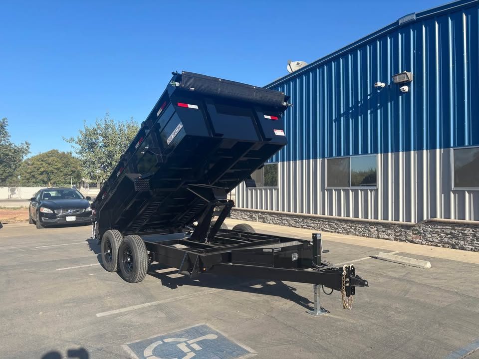 New 2026 Iron Panther Scissor 10k Dump Trailer 6'x12'x2'