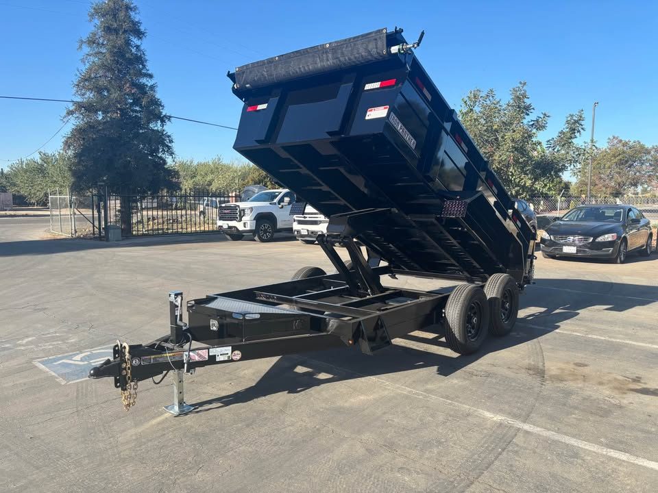 New 2026 Iron Panther Scissor 10k Dump Trailer 6'x12'x2'
