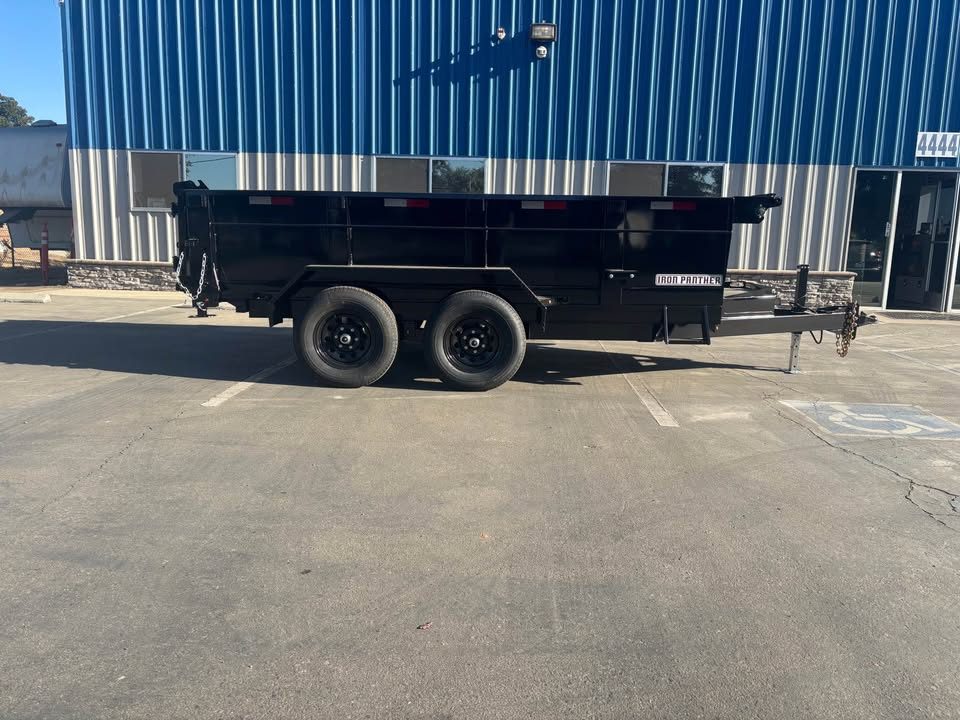 New 2026 Iron Panther Scissor 10k Dump Trailer 6'x12'x2'