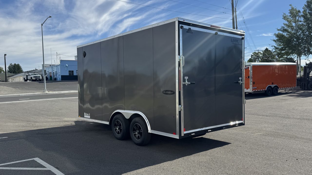 New 2026 Look Trailers 8.5x16 V-Nose 10k GVWR Car Hauler Trailer